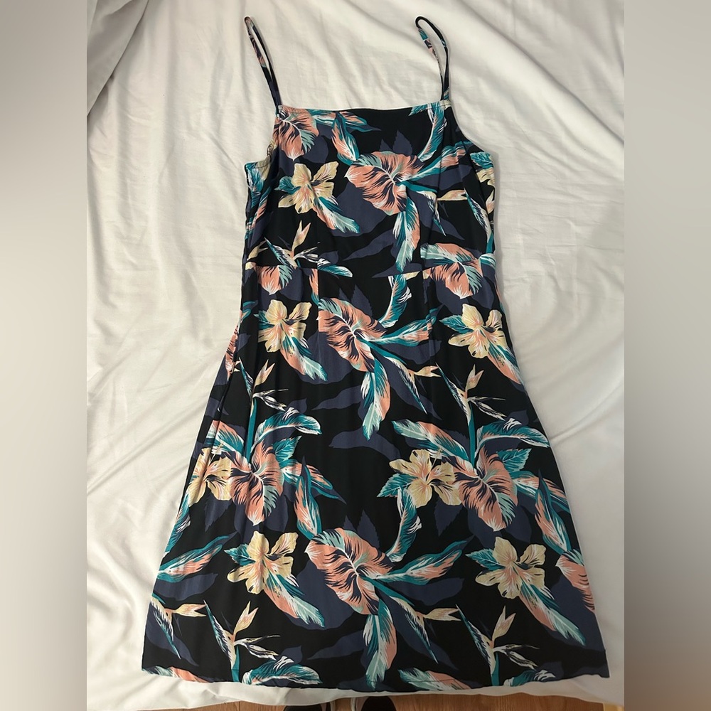 Roxy square neck mini dress